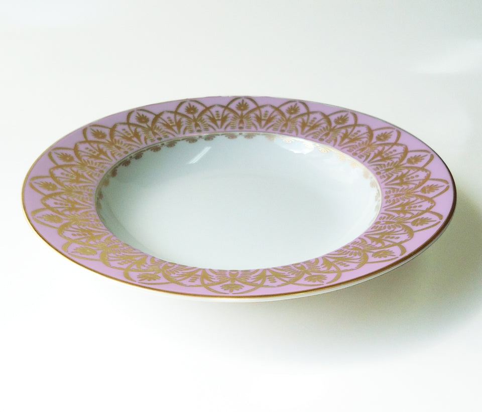 Rim soup plate