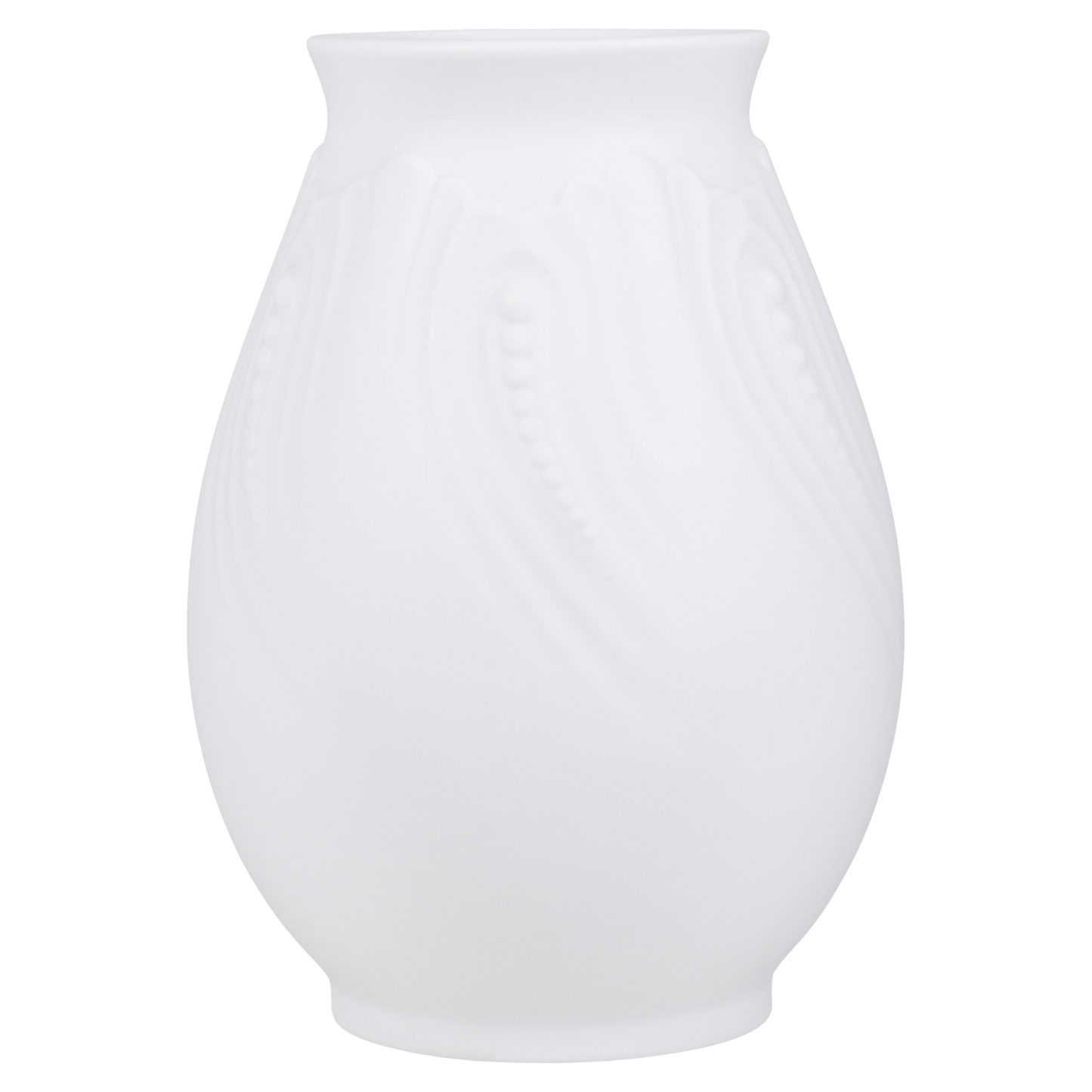 Unglazed tall vase