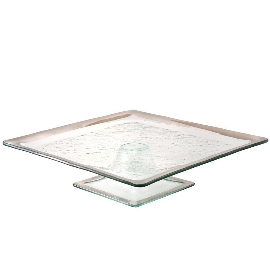 12 1/2 x 12 1/2" square cake stand