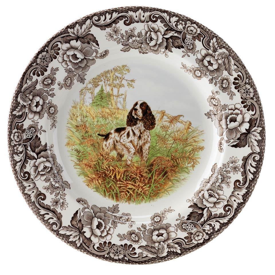 Spaniel Salad Plate