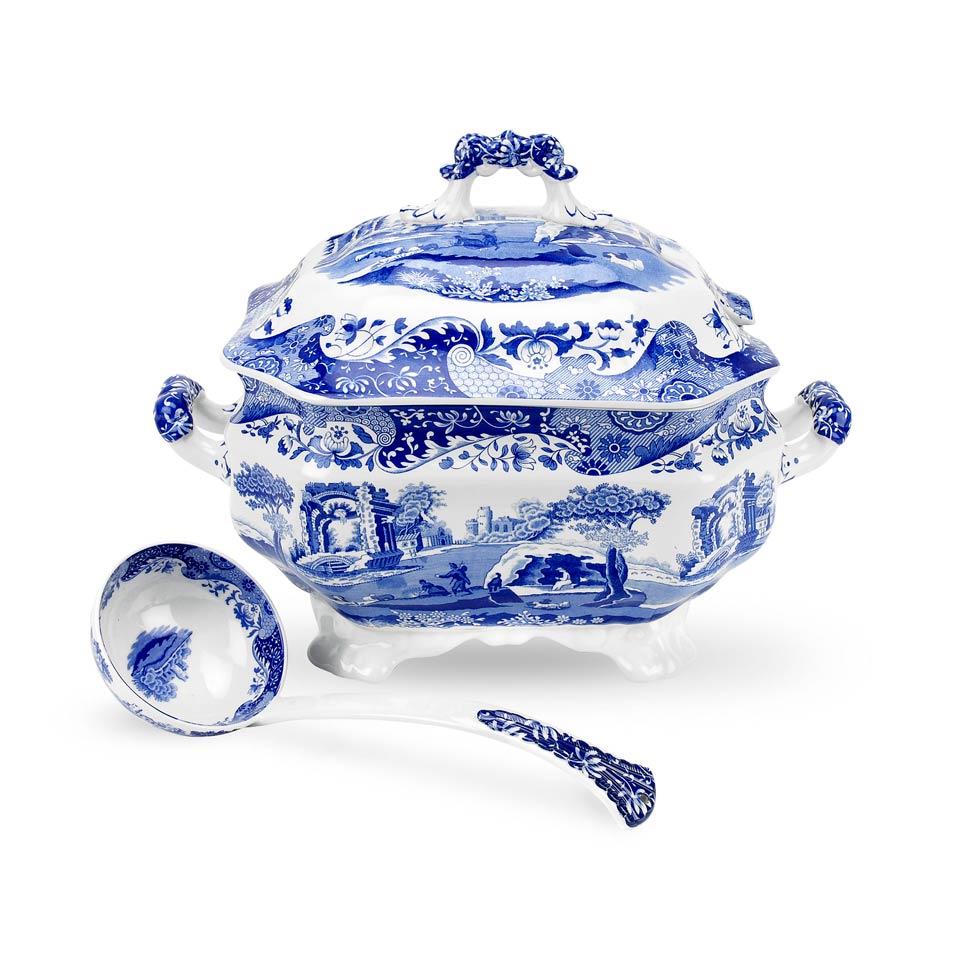 Soup Tureen and Ladle