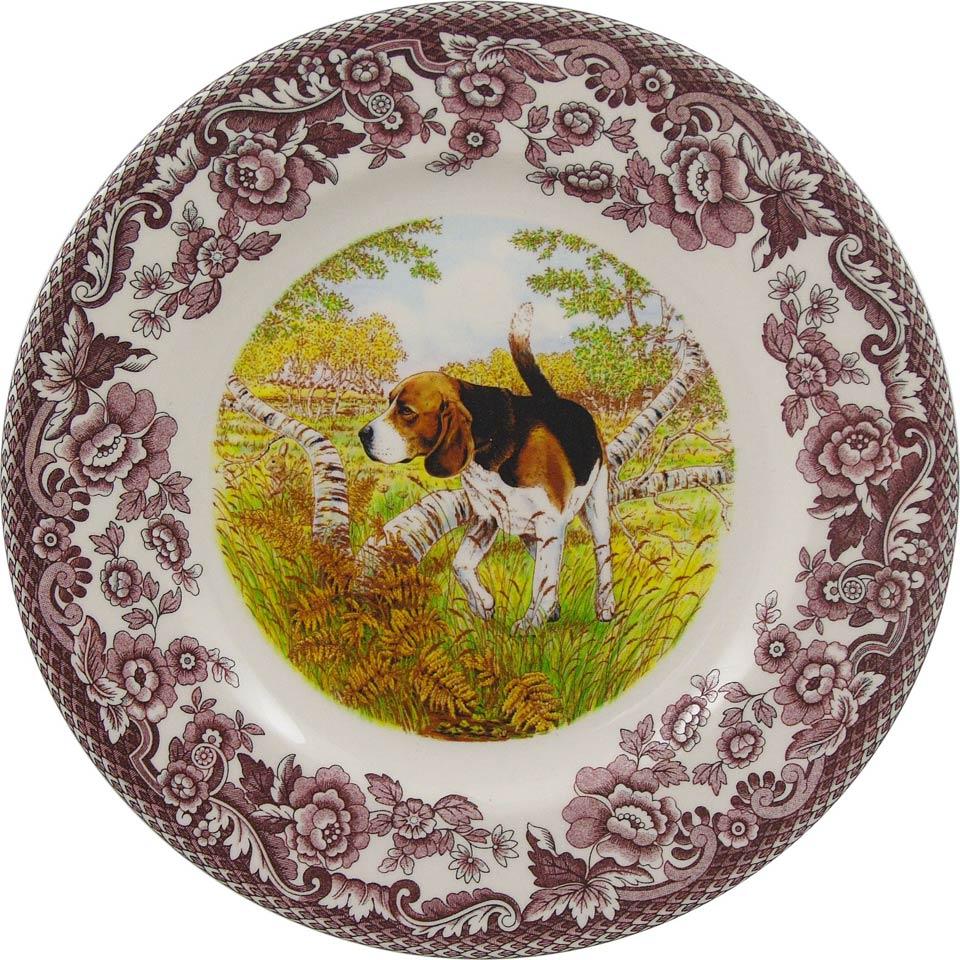 Beagle Salad Plate