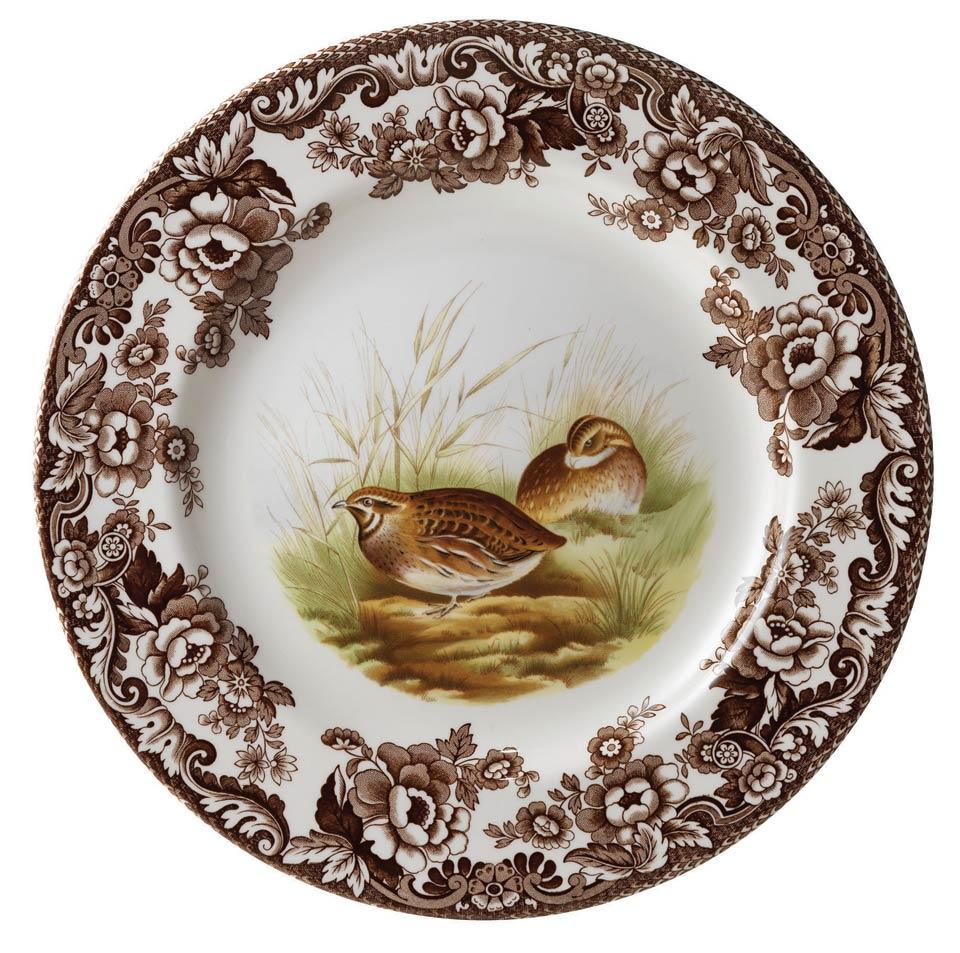 Quail Dinner Plate