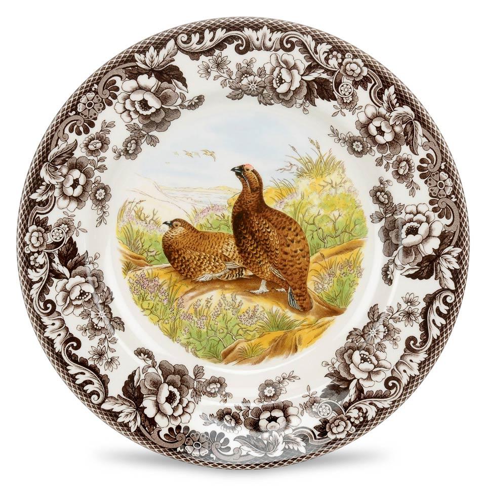 Red Grouse Dinner Plate