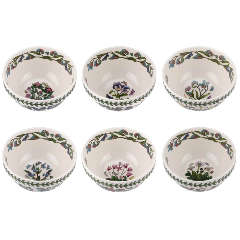 SET OF 6 ASSORTED STACKING BOWL 7"