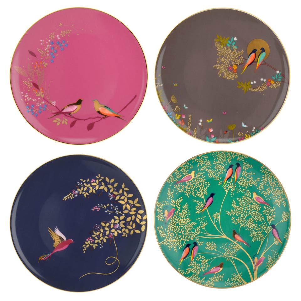 Plates 8 Inch - Set of 4 Assorted