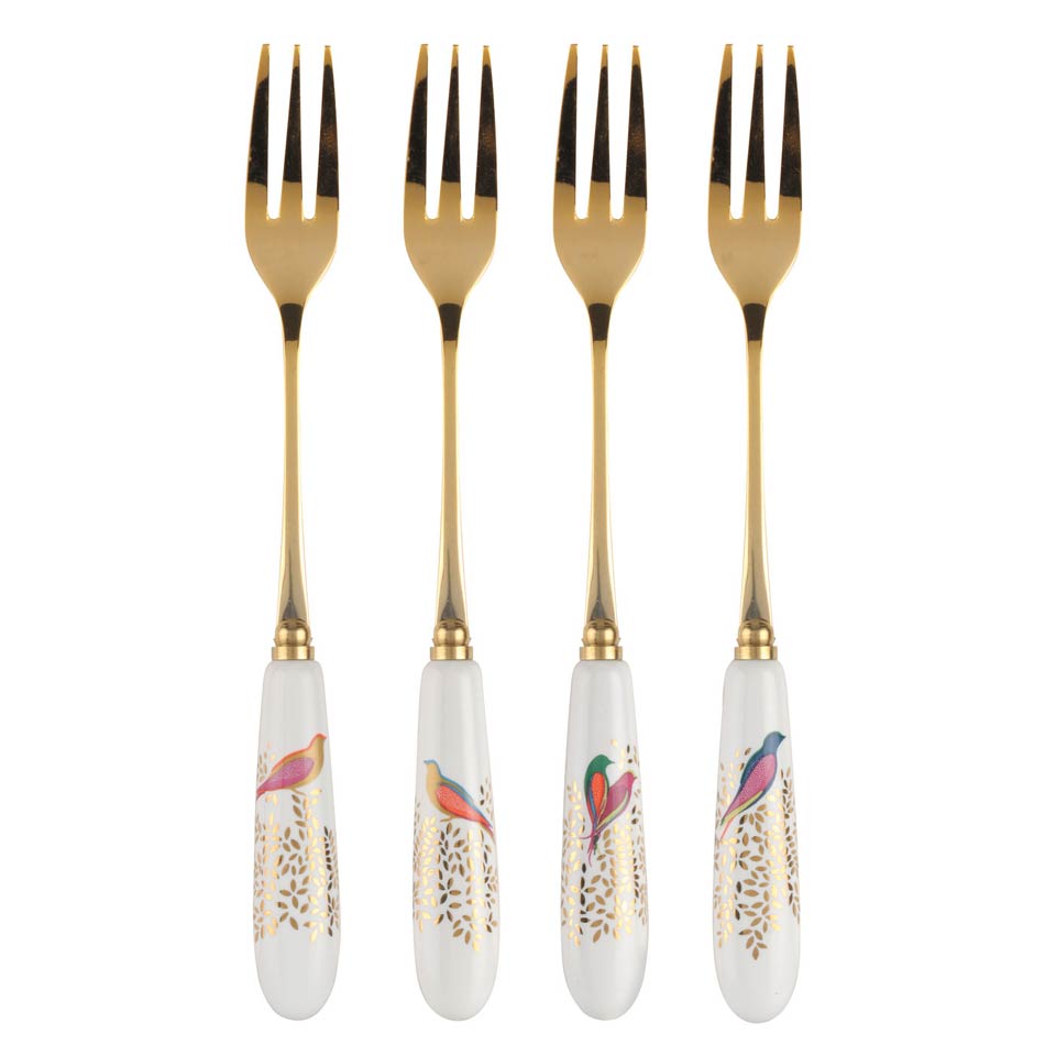 Pastry Forks - Set of 4 Assorted Design