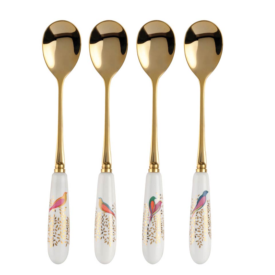 Tea Spoons - Set of 4 Assorted Design