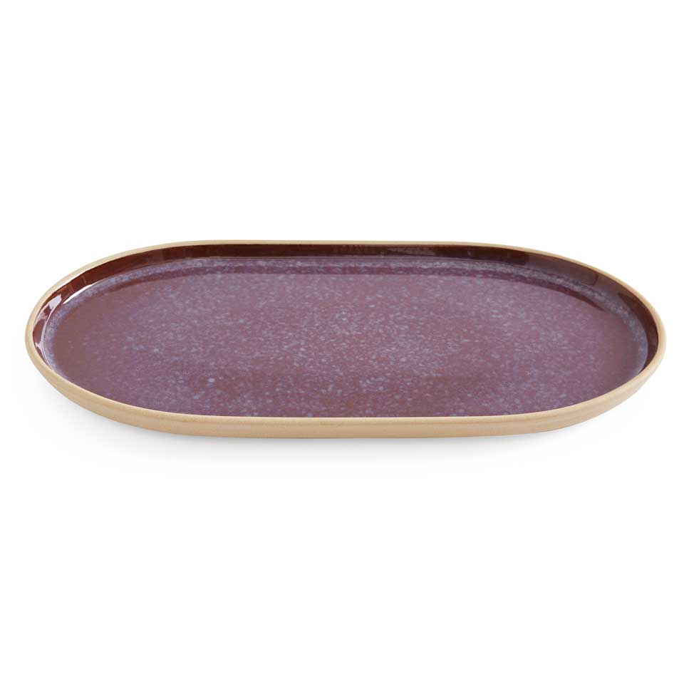 Lg Oval Pltr Amethyst
