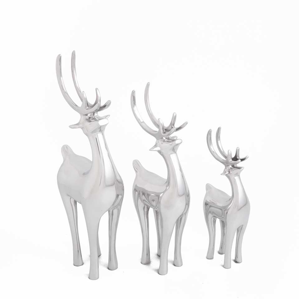 Vintage Reindeer Set Of 3