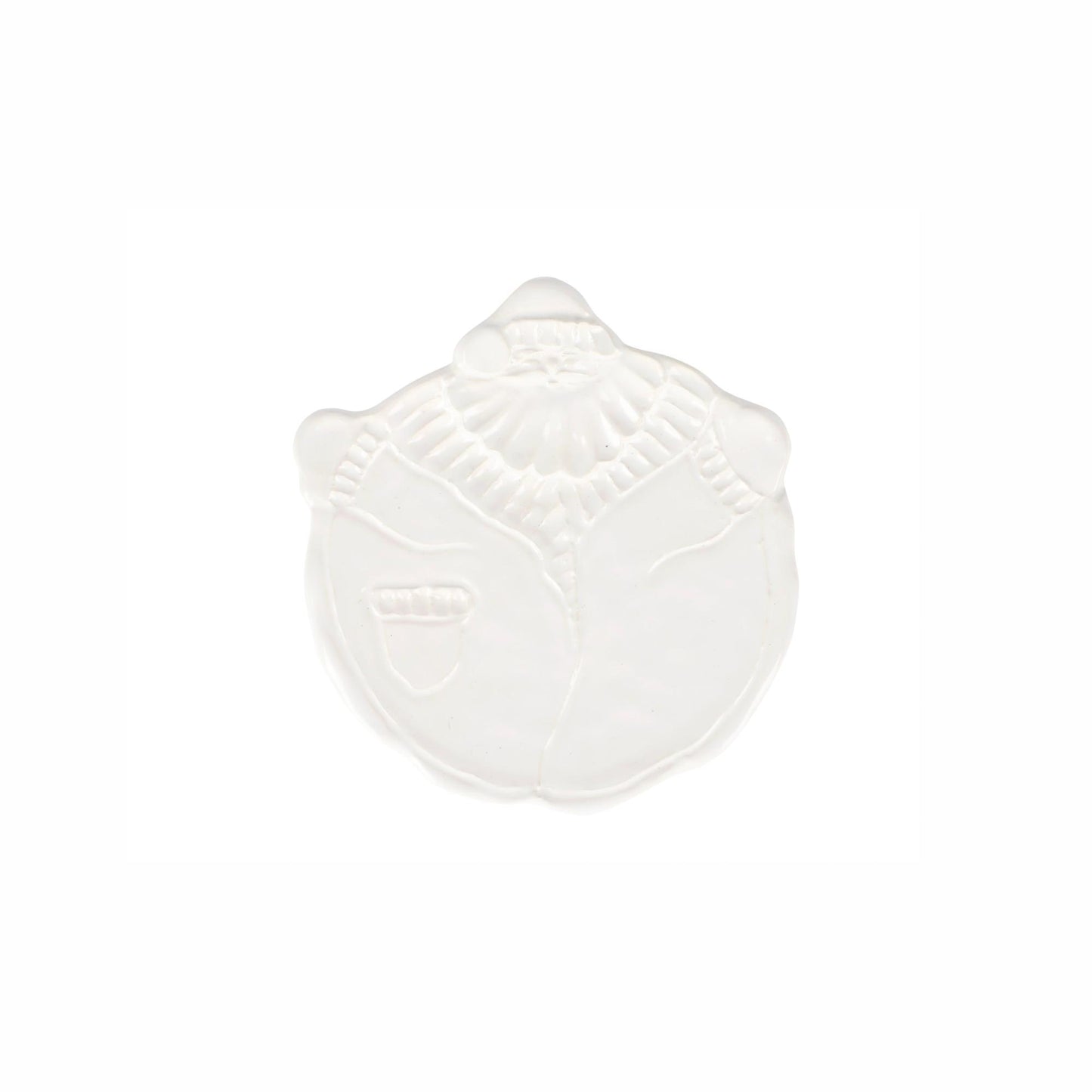 Figural Santa Canape Plate