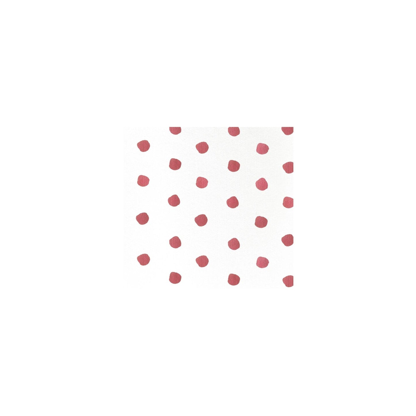 Dot Crimson Cocktail Napkins (Pack of 20)