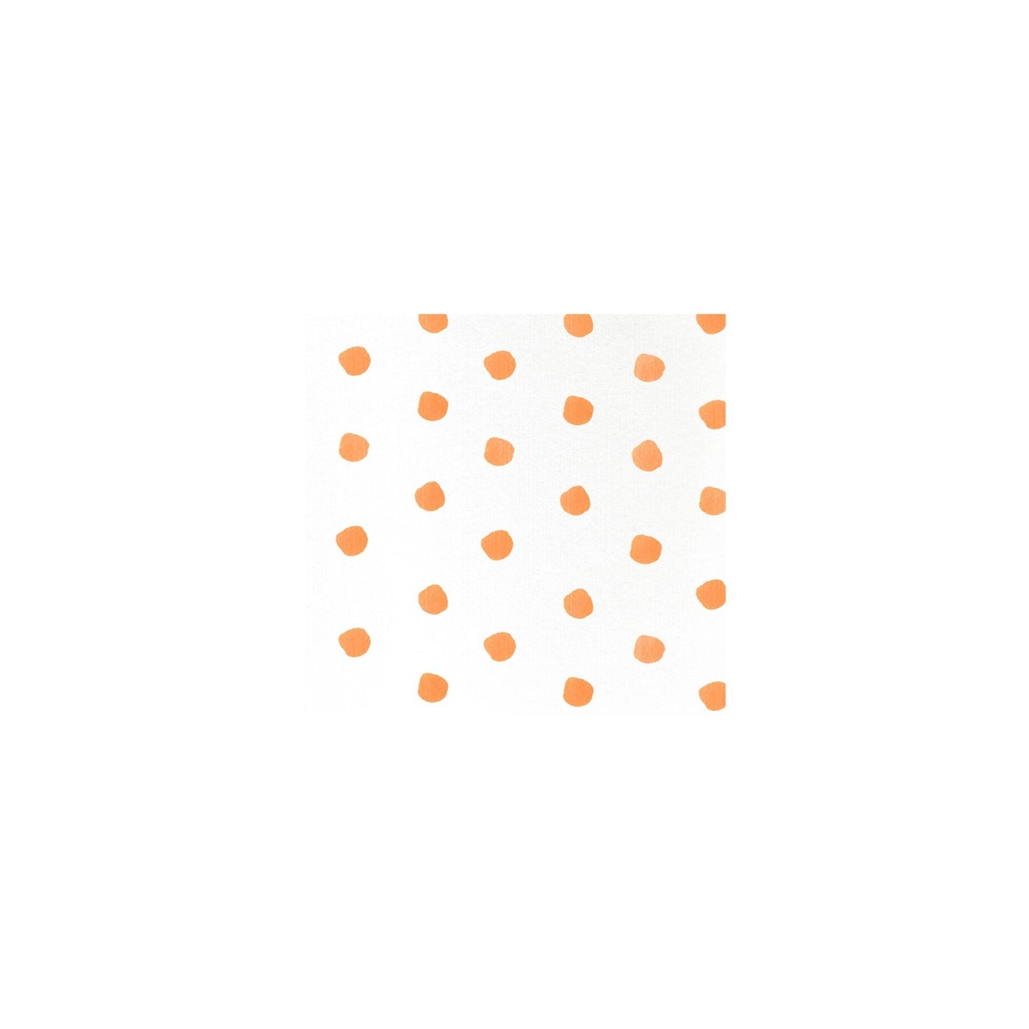 Dot Orange Cocktail Napkins (Pack of 20)