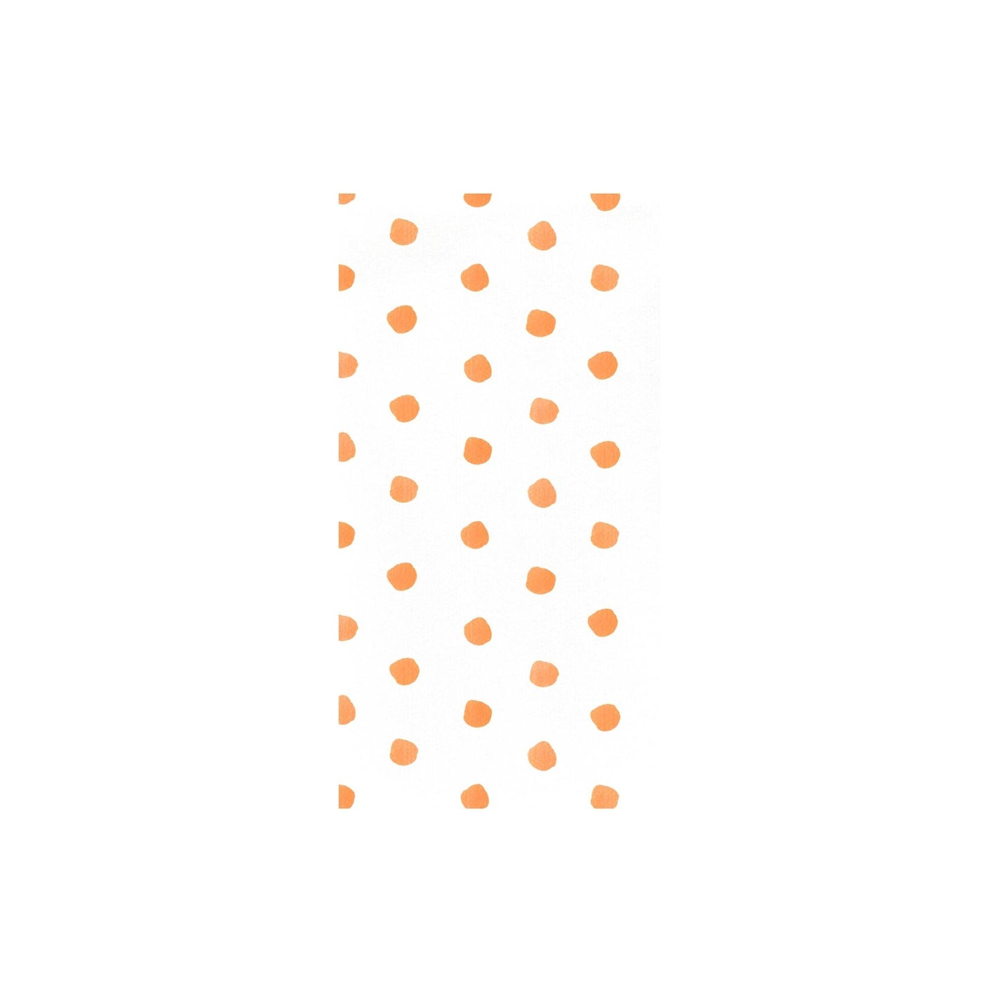 Dot Orange Guest Towels (Pack of 20)