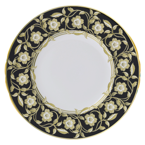 Bread and Butter Plate Black