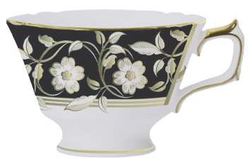 Tea Cup Black