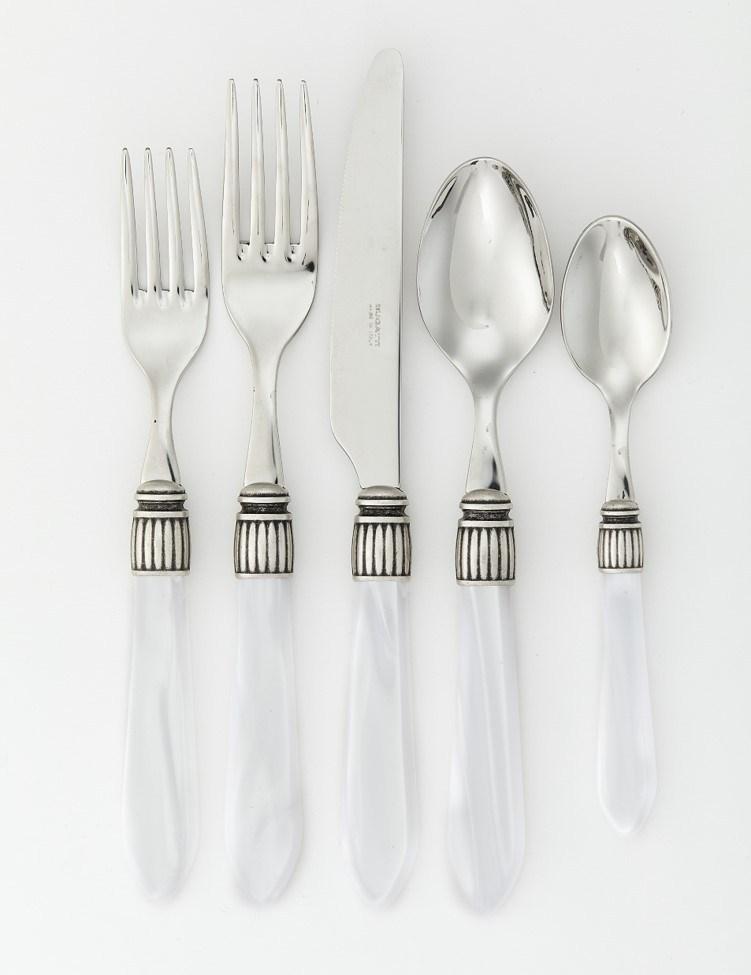 Porto - White 5pc Place Setting