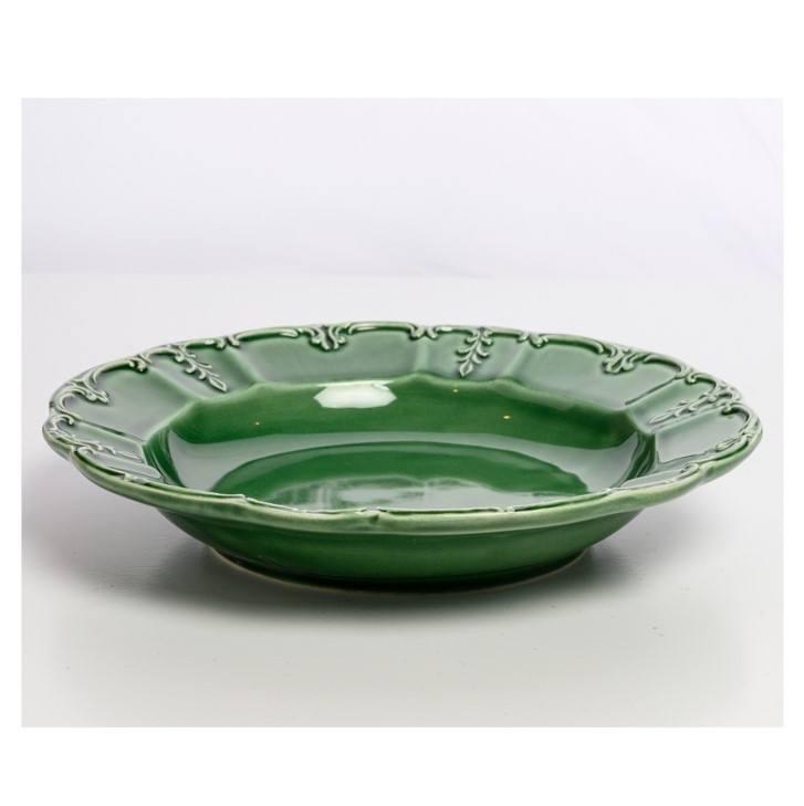 Renaissance Italian Green Pasta Bowl