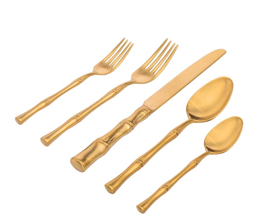 Gold 20 Piece Set (four 5 piece place settings)
