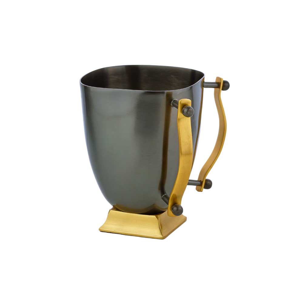 Suspension Washing Cup Black W-Gold
