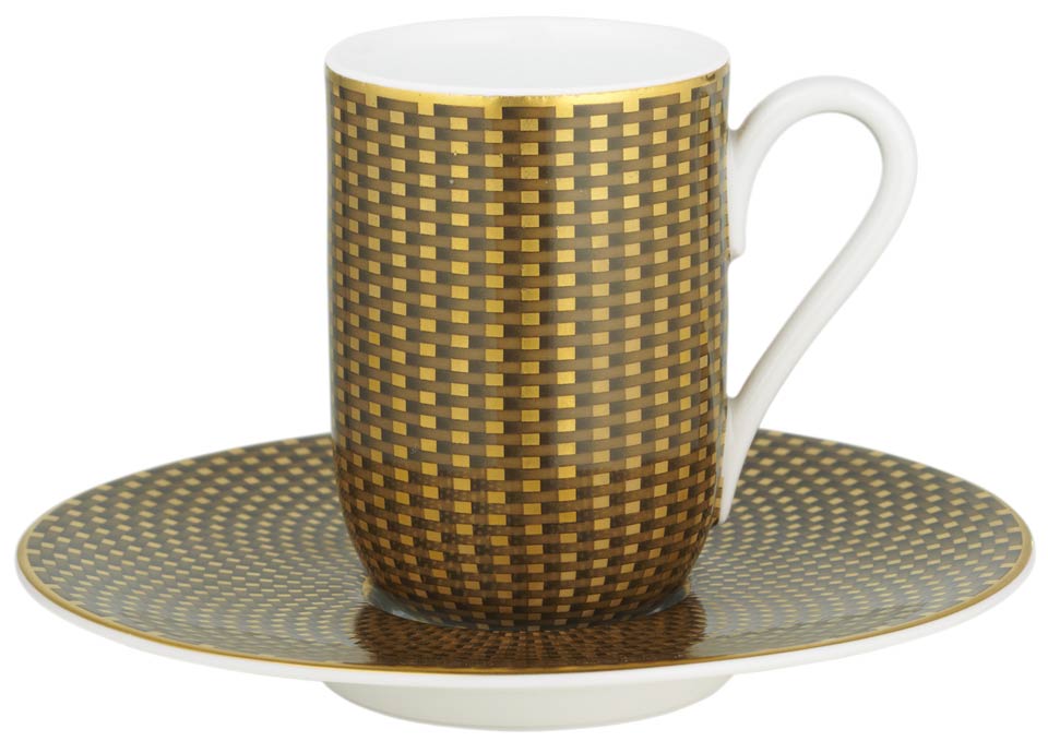 Expresso cup and saucer motive n°1 set GBX