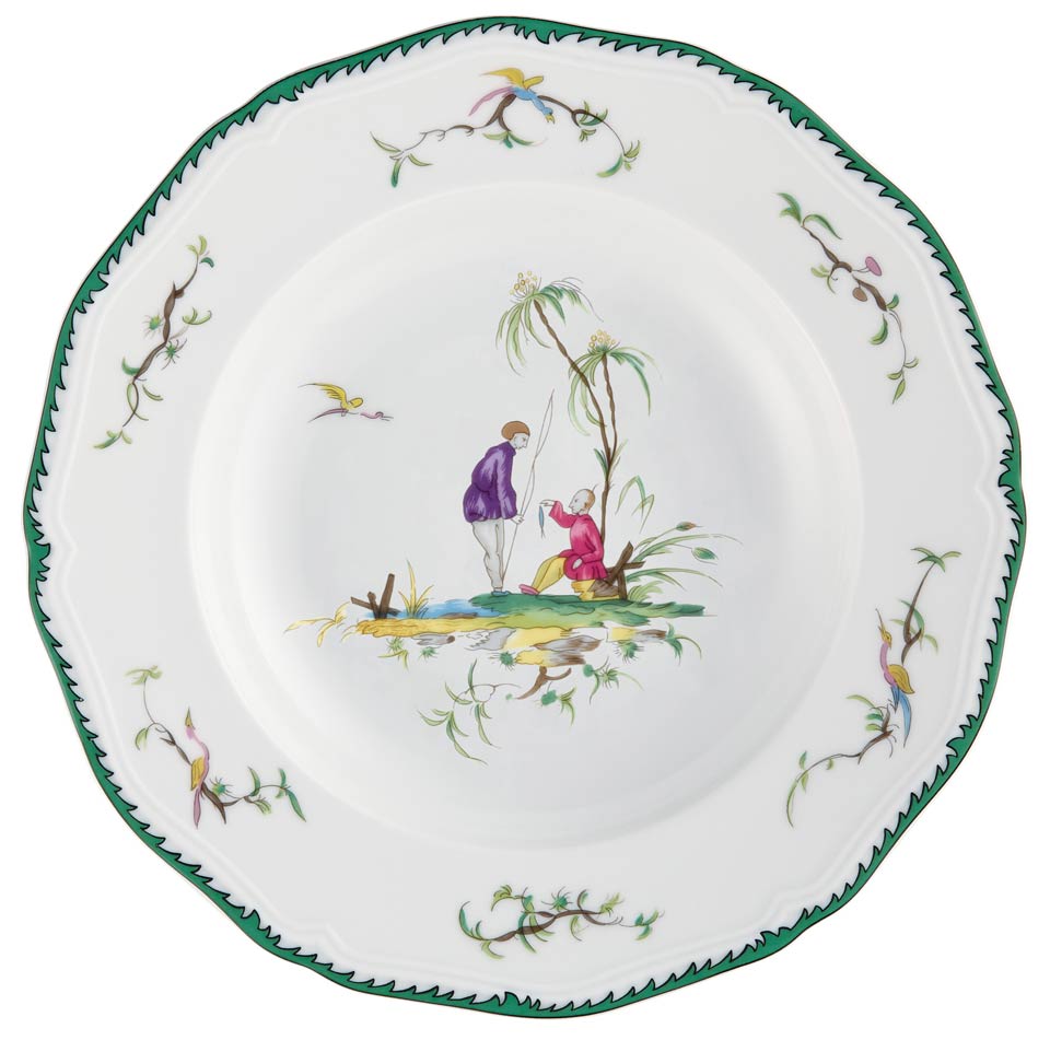 French Rim Soup Plate D-9.1 in 5.9 oz