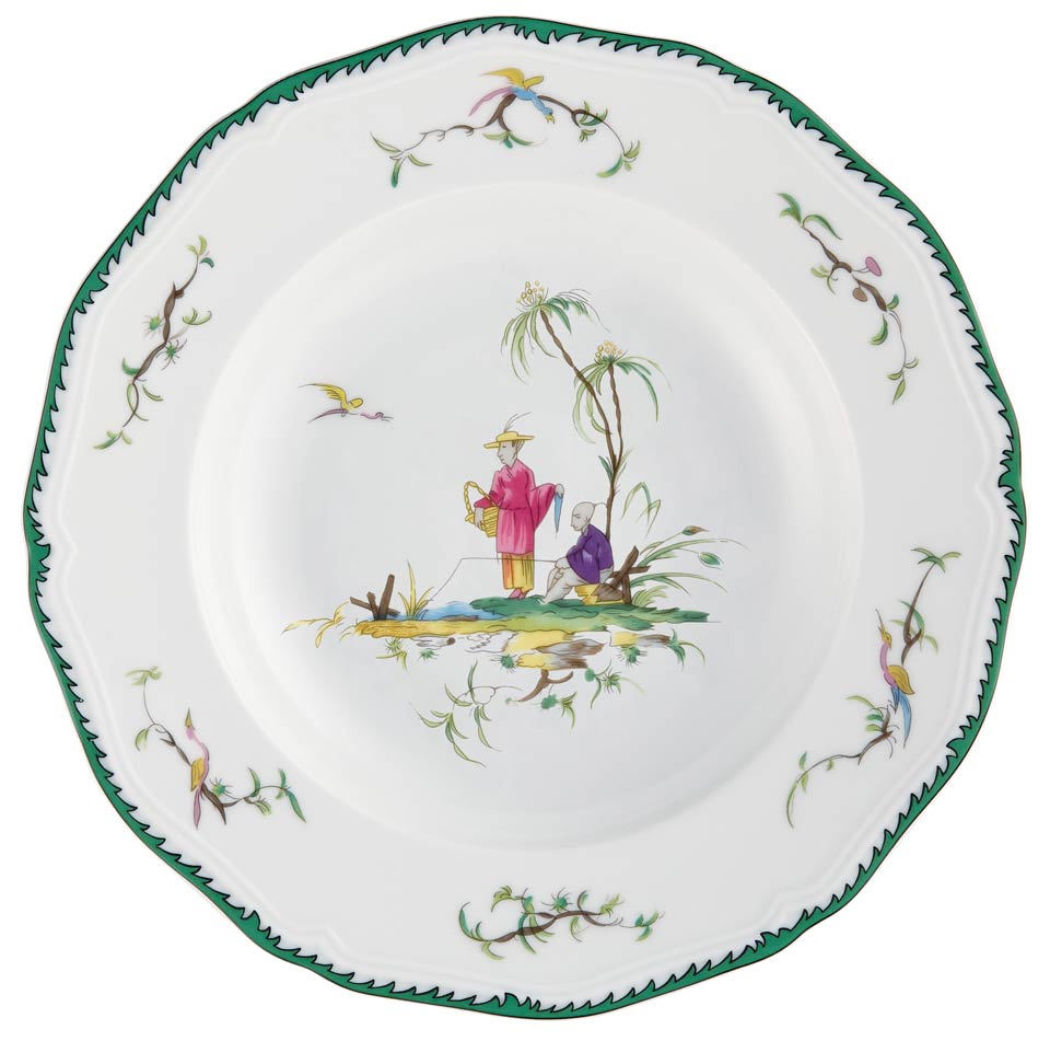 French Rim Soup Plate D-9.1 in 5.9 oz