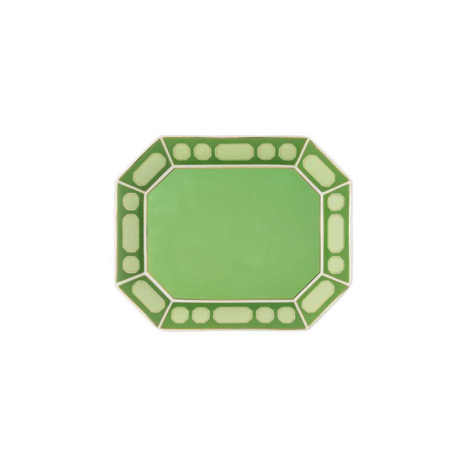 Dish 7 3/4 x 6 1/2 in Fern Green