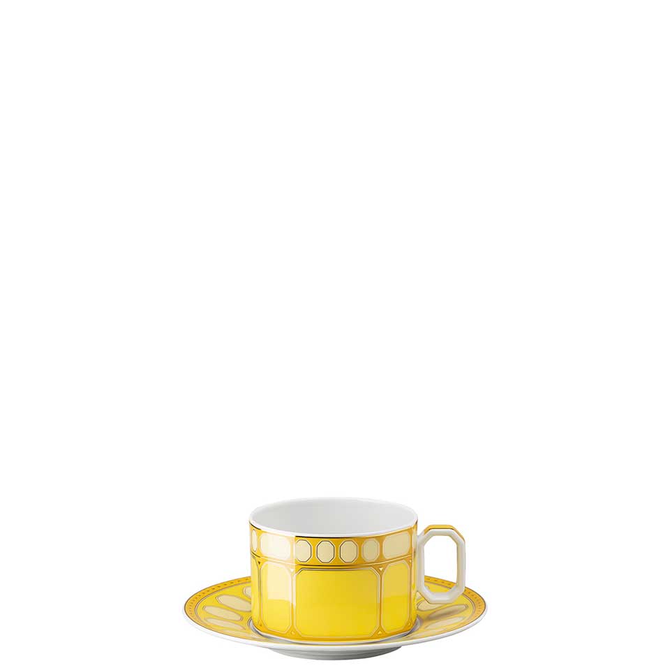 Swarovski Signum-Tea Cup 8 oz & Saucer 6