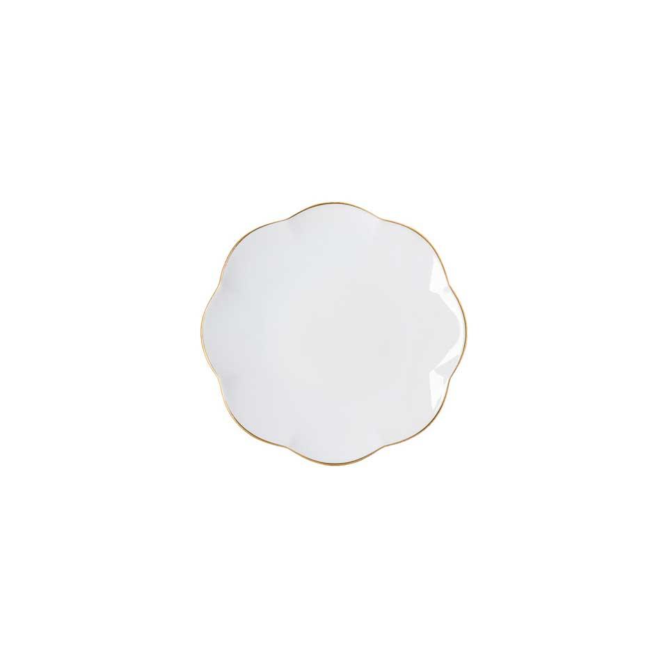 Bread & Butter Plate (pos) 5 3/4 in Gold Band