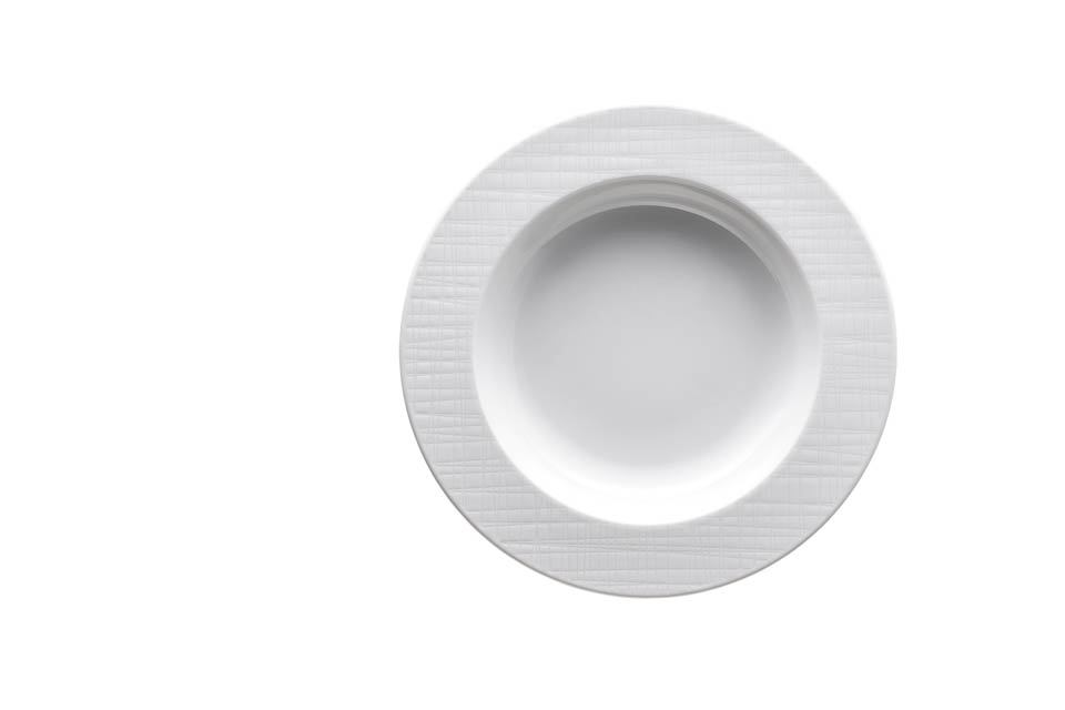 DISCONTINUED-Rim Plate Deep 9 in
