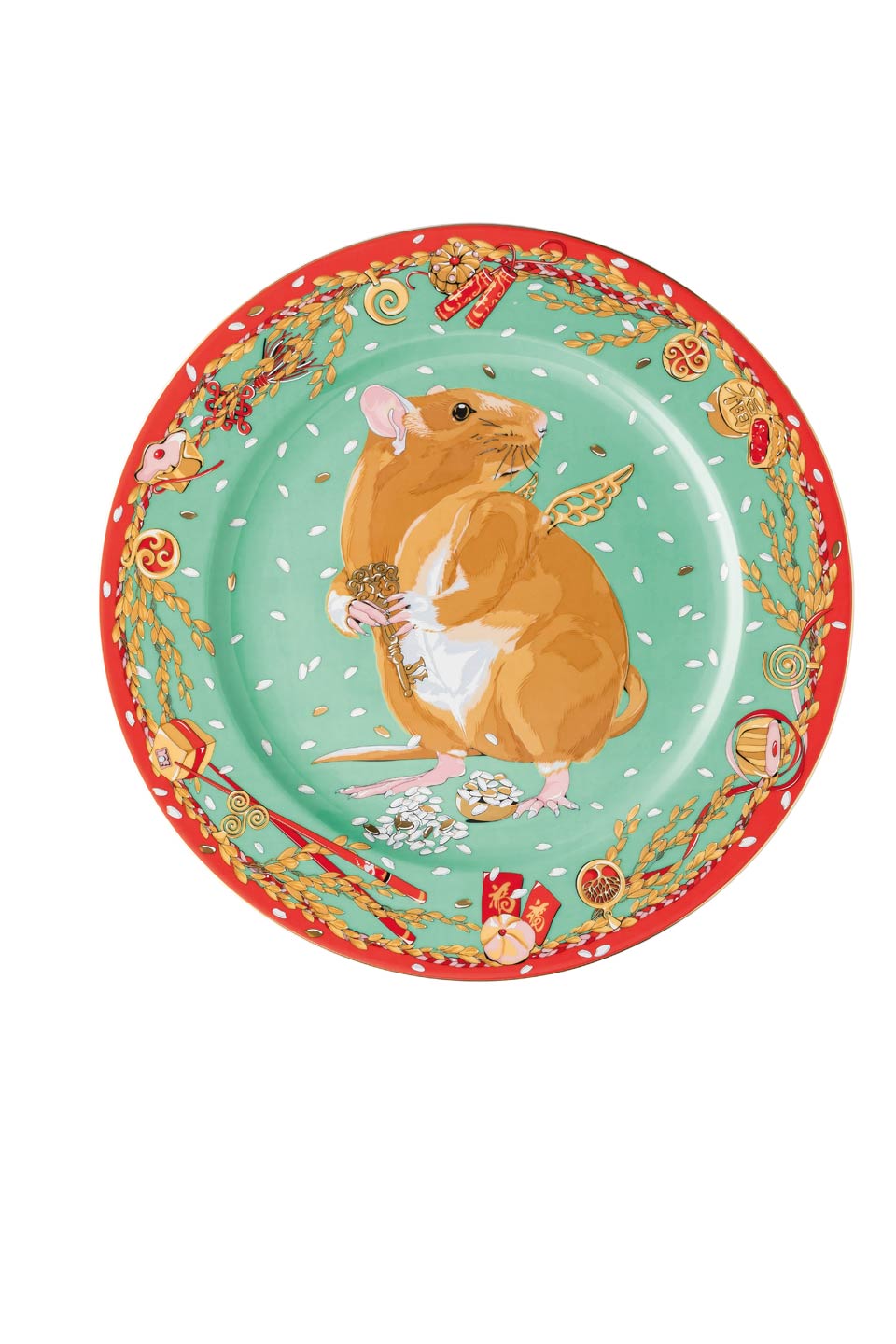 2020 Year of the Rat - Service / Wall Plate 11 3/4 in