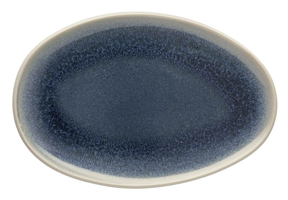Platter Flat Oval 11 x 7 2/3 in