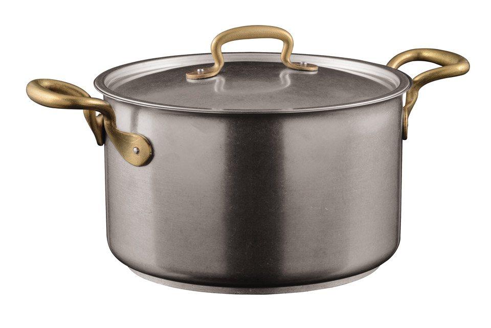Saucepan with Lid, 2 Handles