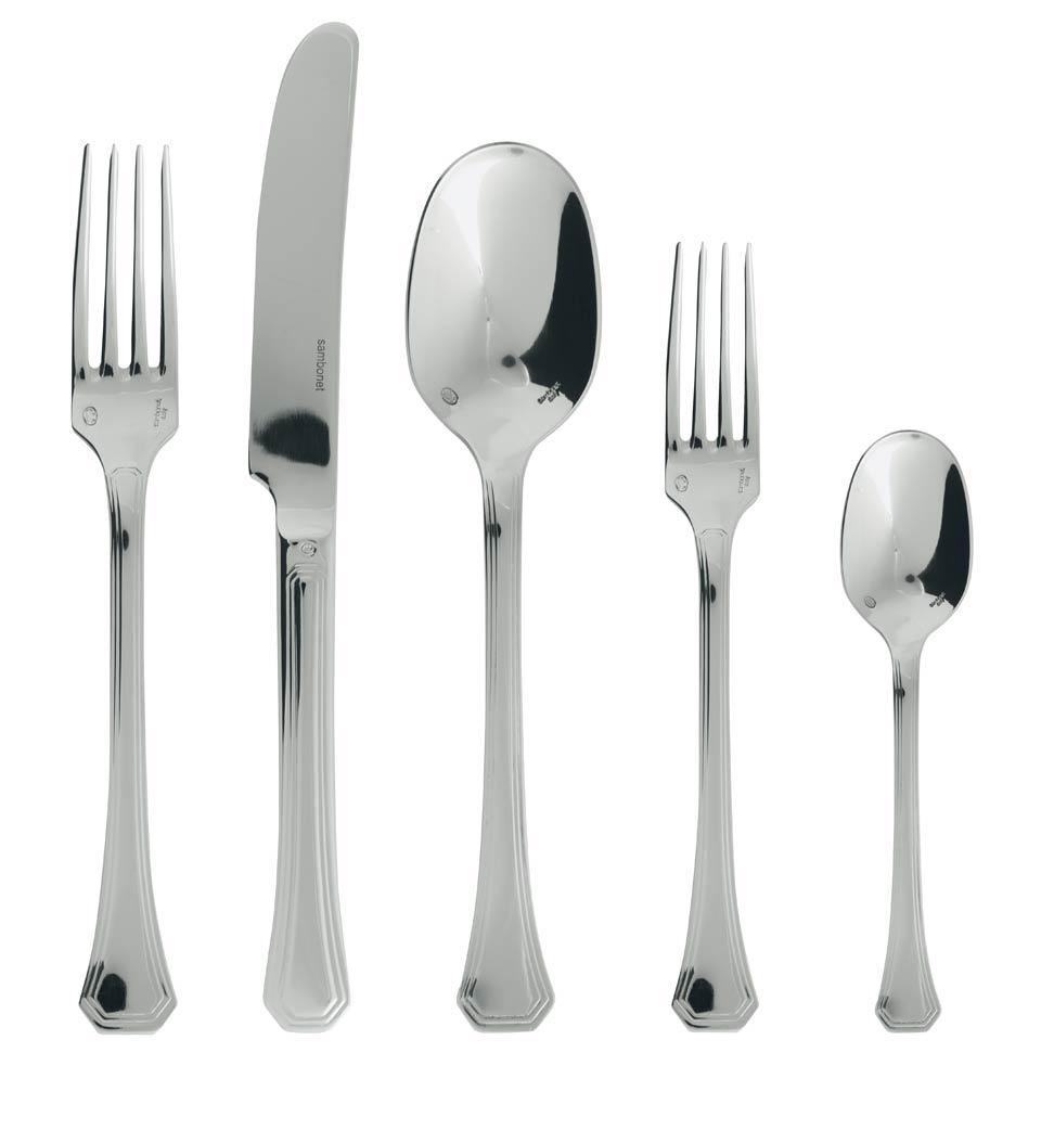 5 PC. Place Setting S.H. 18/10 s/s