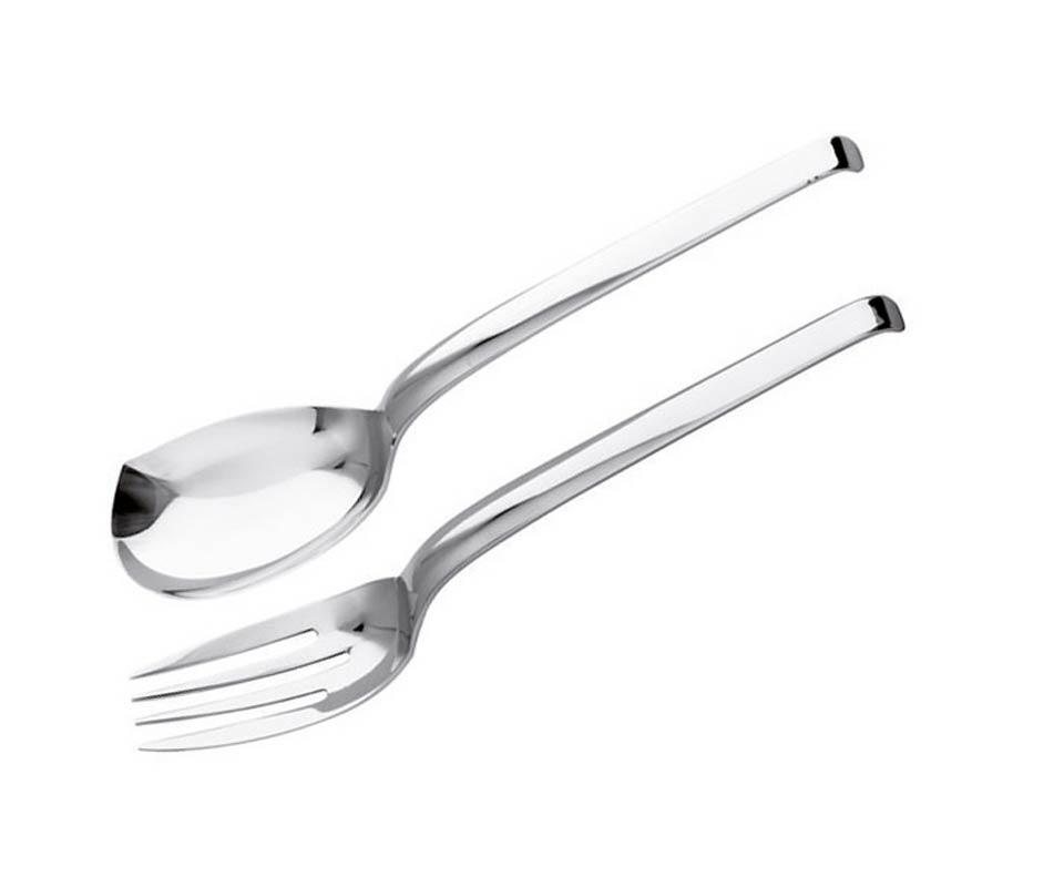 Small Serving Spoon & Serving Fork, 2 pcs, GBX