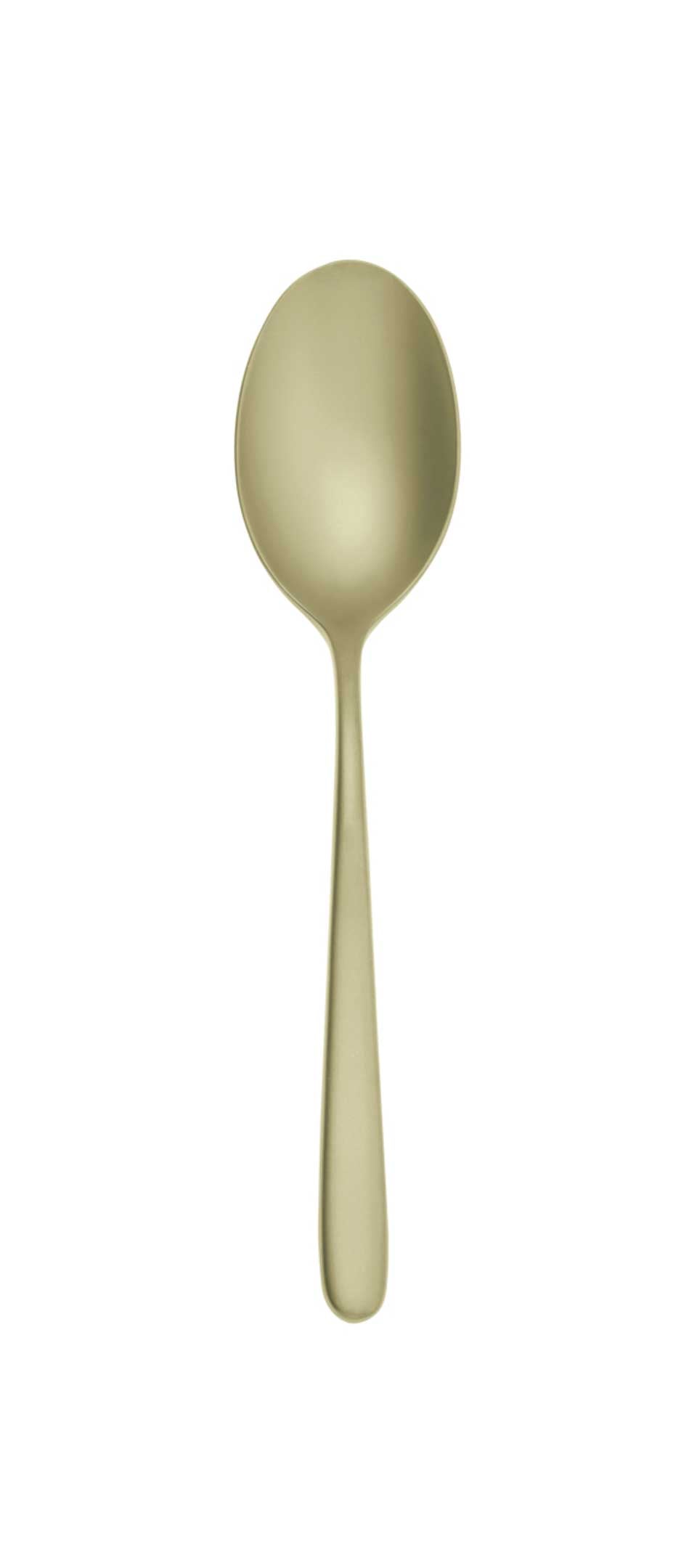 Champagne Antico - Tea/Coffee Spoon 18/10 s/s Sand Blasted Finish - PVD Champagne