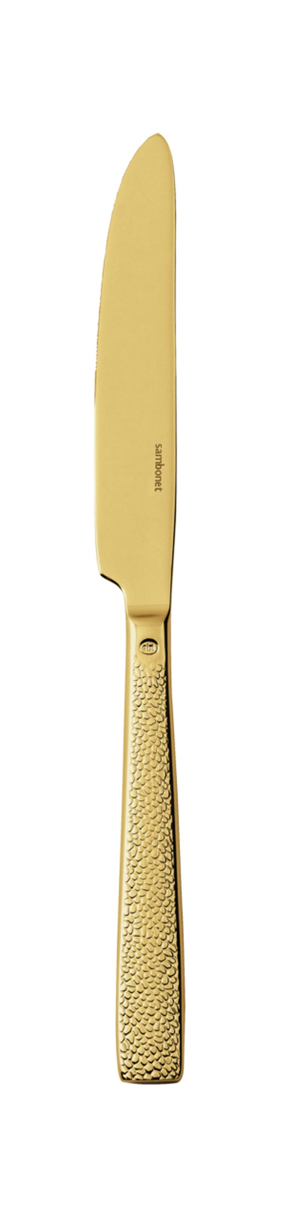 Dessert Knife SH 18/10 s/s 8 1/4 in PVD Gold