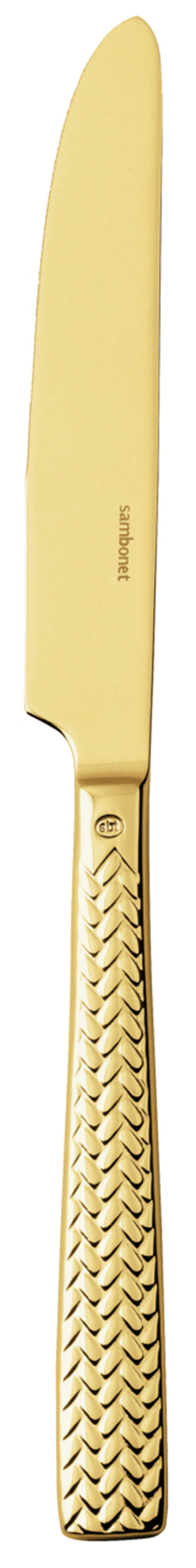 Table Knife SH 18/10 s/s 9 1/4 in PVD Gold