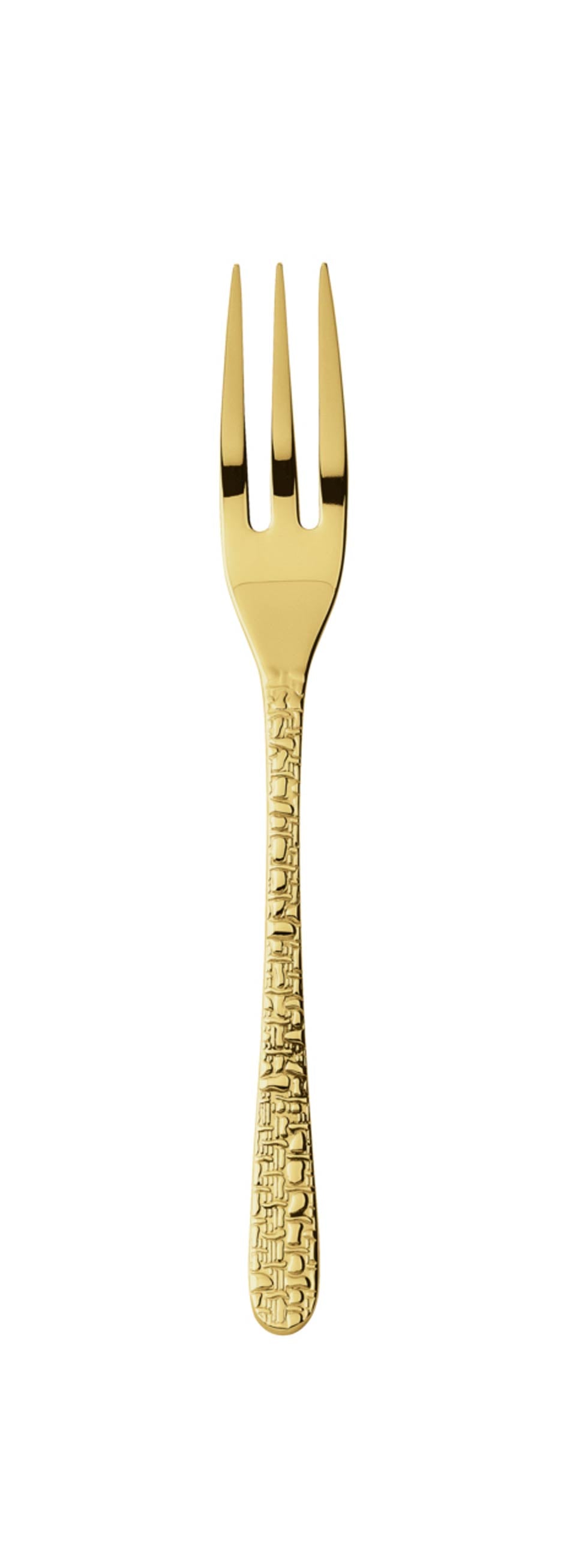 Cake Fork 18/10 s/s 5 5/8 in PVD Gold