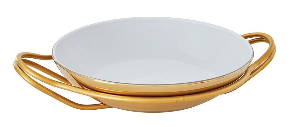 DISCONTINUED-Round rice dish set