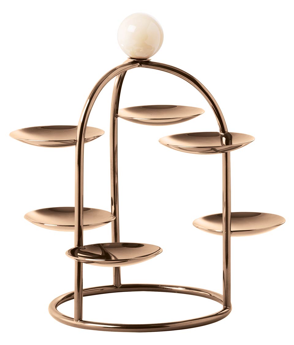 Pastry Stand (6 Small Dishes) – 7 1/2 in
