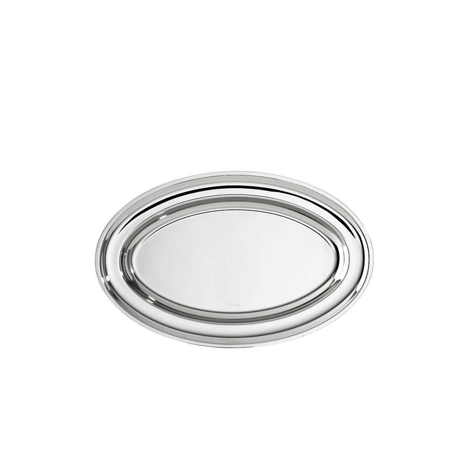 Oval meat tray