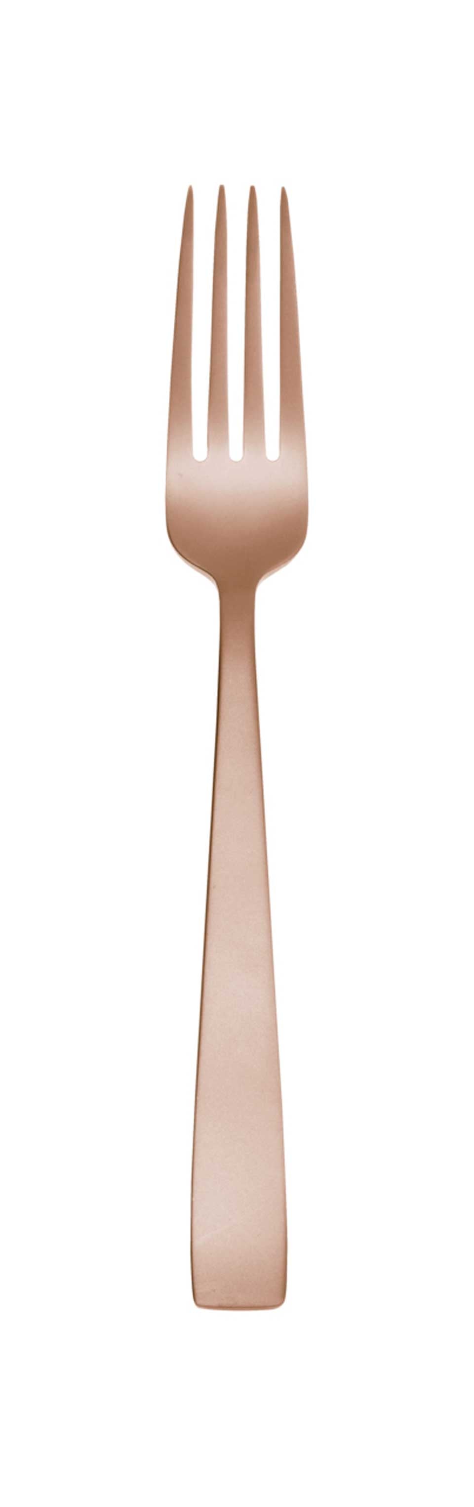 DISCONTINUED-Copper Antico - Dessert Fork 18/10 s/s - PVD Copper