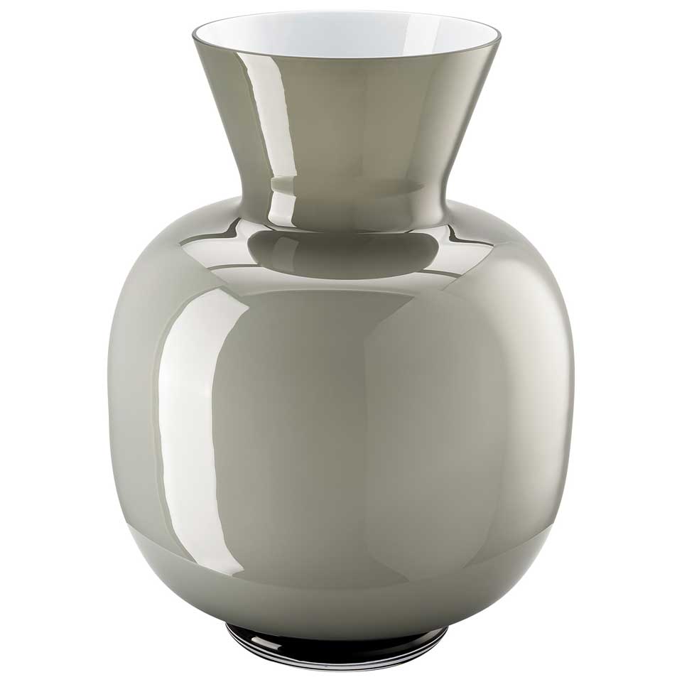 Vase 13 1/4" Grey