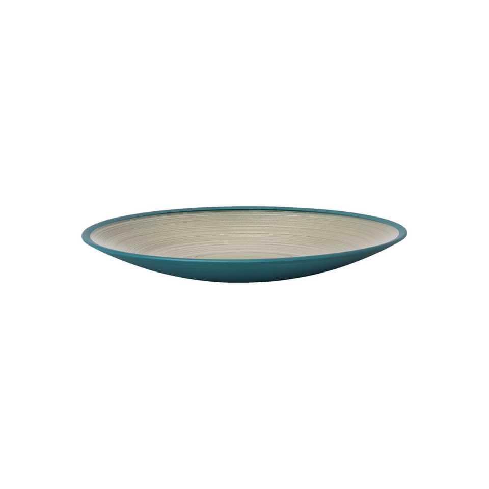 Bowl Shallow 10 in 1 1/4 in H Green