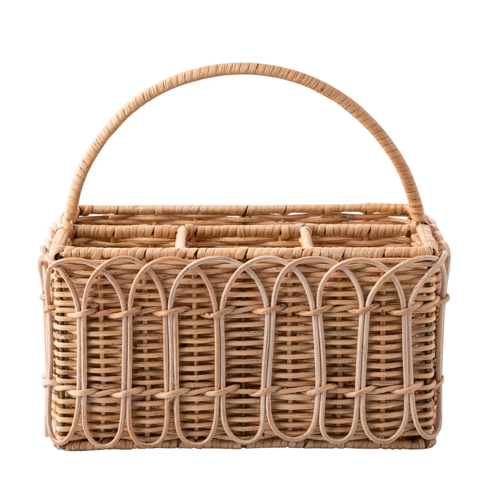 Silverware Caddy - Whitewash