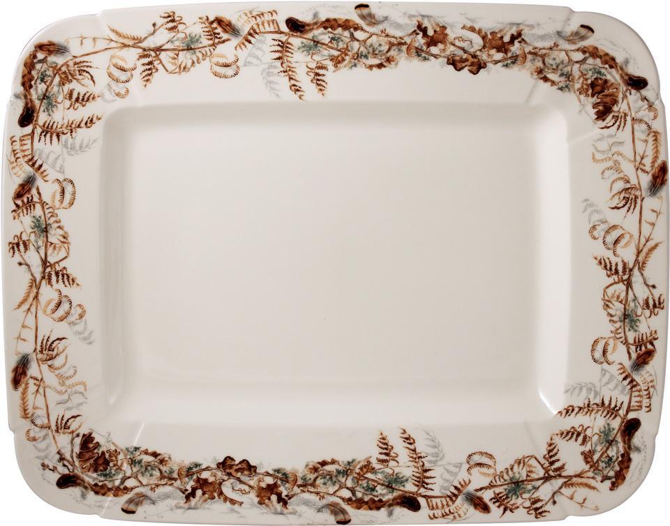Rectangular Platter (Foliage)