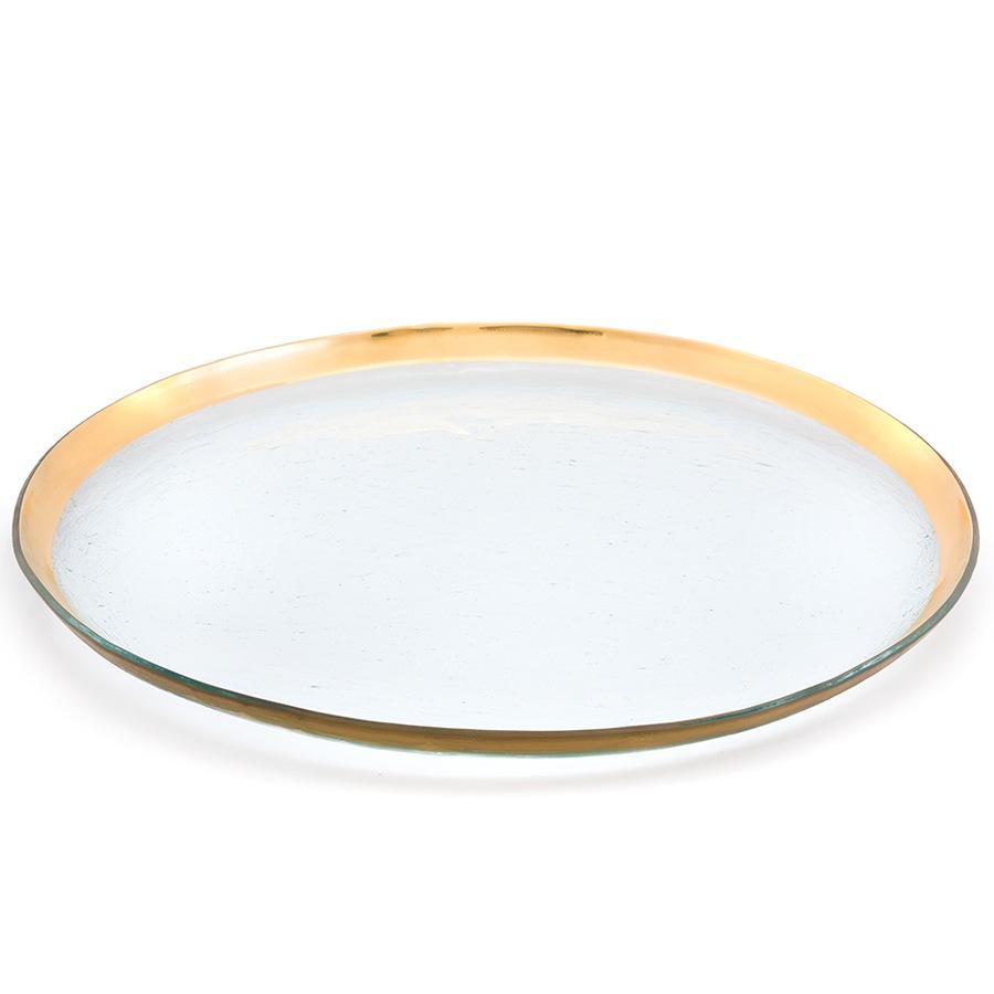 19 1/2" round party platter