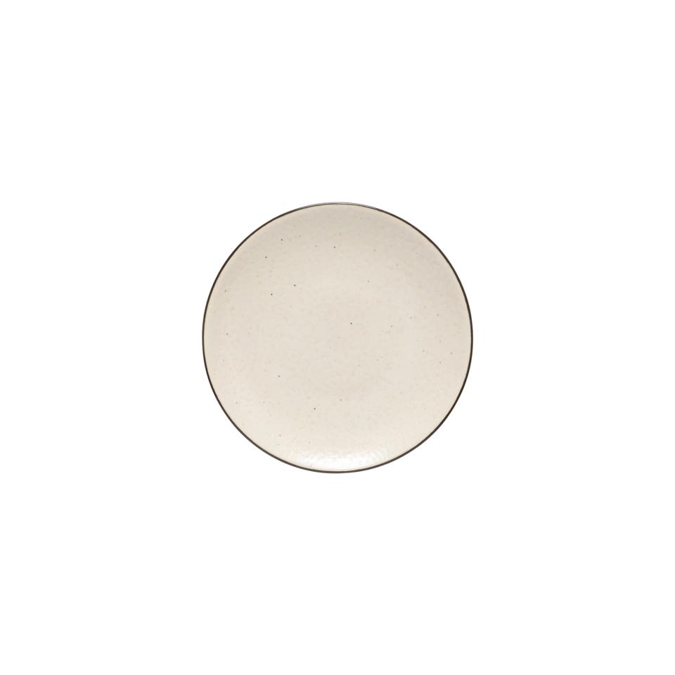 Bread Plate 7", Natural-Black